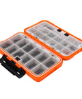 RC Screw Kit Stainless Steel Hardware Set 537 Pieces With Double Sided Storage Box M3 M4 Fasteners For 1 8 1 10 12 16 RC Cars Trucks Crawlers Beefed Up Build open orange organizer with screws