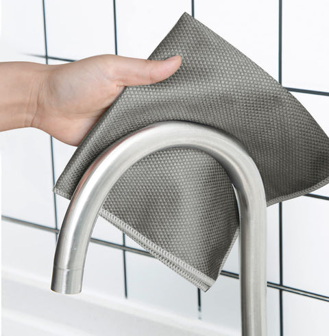 Fish Scale Microfiber Cleaning Cloths For Glass And Mirrors, Window And Car Surfaces, Eyeglass Lenses, Stainless Steel Wipes, Lint Free