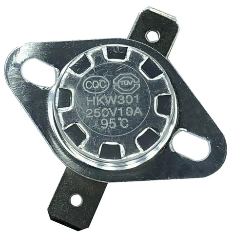 Close-up of Furnace Thermostat Limit Switch 37022 Replacement For Atwood HydroFlame RV Furnaces 190F High Temperature Safety Cutoff