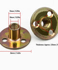 Adjustable Furniture Risers Set Of 4, Heavy Duty 400kg Load Bearing Nonslip Leveling Feet For Sofas Tables Chairs And Shelves, Easy Height Adjustment, Reduces Wobble Noise And Vibration On Uneven Floors. Metal flange with 10mm thread, 36mm base
