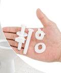 Toilet Seat Screws Replacement White Plastic Bolts And Nuts For Top Mount Toilet Seat Hinges Two Pack No Tools Needed