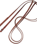Rugged Premium Leather Split Reins For Horses With Stainless Steel Hardware Heavy Oiled Supple Feel Five Eighths Inch By Seven Feet