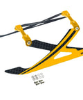 Aluminum And Carbon Fiber Landing Gear X Style Upgrade For 120 S And S2 Micro RC Helicopters with mounting screws