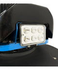 LED light feature on Heavy Duty 25.7 Inch Planetary Concrete Grinder With Variable Speed Forward Reverse Control 1800 RPM.