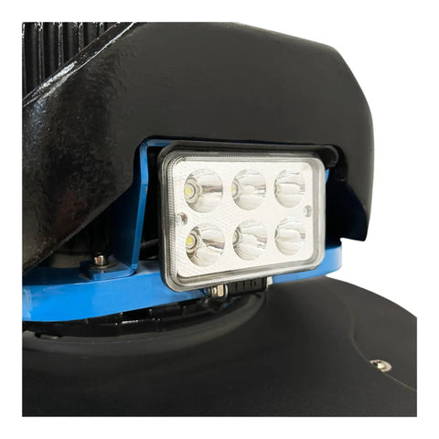 LED light feature on Heavy Duty 25.7 Inch Planetary Concrete Grinder With Variable Speed Forward Reverse Control 1800 RPM.