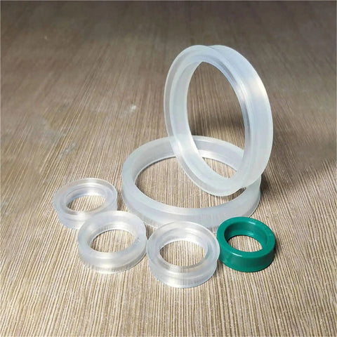 Premium Polyurethane Hydraulic Cylinder Oil Sealing Ring Set For Piston Rod Shafts With Y And U Shape Configurations Designed To Stop Leaks And Ensure Peak Performance For Heavy Machinery Operators Needing Rock Solid Reliability Today.