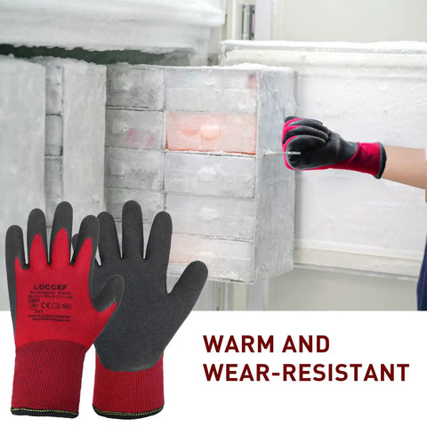 Two Pairs Winter Work Gloves For Men And Women Built For Cold Days Freezer Safe For Below Zero Temps
