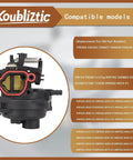 Carburetor Kit Replacement for Vortex 150cc Lawn Mower Models 21445 21442 21465 With Air Filter And Cover Replaces Part Numbers 799584 592361 594057 594058 594529 Easy Install Durable Performance High Quality Fit displayed with compatible models list