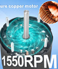 General Purpose Shaded Pole Motor 1/20 HP 1550 RPM Open Ventilated 3.3 Inch Replacement Easy Swap For Fasco D132 And Dayton 161M08