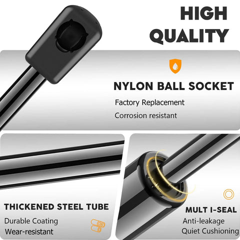 Rear Hatch Lift Supports Shocks Struts Gas Springs For 1995-2004 GMC Yukon 1999-2004 Cadillac Escalade detail view