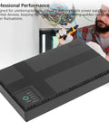 Portable UPS Battery Backup Stores 20000 Mah Of Ready To Go Juice For Cameras Routers And Media Devices Delivers steady power supply.