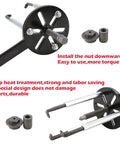 Bearing Puller Kit with Inner Hole Three-Jaw Puller Curved Hook And Quick Change Collets for Fast Bearing Removal of 6005 to 6310 Bearings
