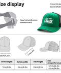 Breathable Low Profile Trucker Cap For Men With Adjustable Buckle Dope Modern Baseball Hat Lightweight Comfort And Classic Style