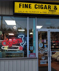 Cigar Neon Sign For Smoke Shop Bar Lounge Decor Handmade LED Art Light Dimmable Neon Light For Pub Party Or Retail Space.
