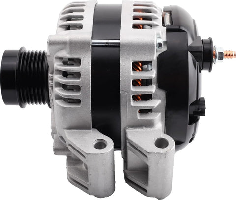 Side view of 11598N High Output Alternator Replacement for Chrysler 300, Dodge Challenger, Charger, Durango, Jeep Grand Cherokee