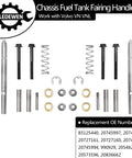 Fuel Tank Fairing Handle Repair Kit For Volvo VN VNL Trucks 2004 2017 Easy Install 30 Piece Rebuild Kit contents displayed