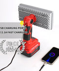 4200LM LED Work Light For Craftsman 20V Battery with USB charging feature and smartphone