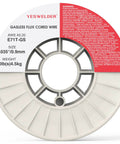 Smooth As Butter Self Shielding Flux Core Mig Wire E71t Gs, .035 inch, 10 lb spool for mild carbon steel welding.