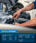Mechanic installing Alternator For Ford Explorer And Mercury Mountaineer 12V 200Amp High Output With CW S6 6-Groove Pulley