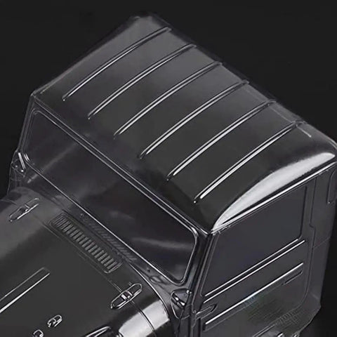 1/10 Scale RC Crawler Clear Body 1965 Toyota FJ40 Truck Cab PC Clear for Axial SCX10 TRX4 Redcat GEN8 RGT 86100 top view