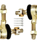 10mm Left And Right Go Kart Tie Rods Set For Taotao 125cc And 110cc Dirt Bike Durable Replacement Steering Linkage For Chinese Mini Quads And ATVs Heavy Duty, 4-piece