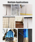 Slick Metal Cable Raceway Kit For Home And Office 100cm Cord Cover Wire Hider installed on various floor types