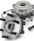 Beefed-Up 4WD Front Wheel Bearing Hub Assembly Pair 515065, Ride-Ready Front Axle Hub for SUVs and Trucks, 6 Lug With ABS