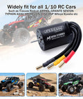 M3650 3100KV Brushless RC Motor With 3.175mm Shaft Waterproof And Beefy High Speed Aluminum CNC Heat Sink Built For One Tenth RC Cars Trucks Off Road Buggies And Monster Rigs displayed with various RC cars