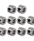 Beefy 5mm Bore Stainless Steel Shaft Collar With Set Screw, 10mm Outside Diameter 7mm Thick, 304 Stainless Steel, 10 pieces.