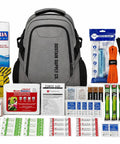 Two Person Premium 72 Hour Grab-and-Go Emergency Survival Kit With Food, Water, First Aid, Tools And Gear For Earthquakes, Hurricanes