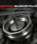 GM Harmonic Balancer Puller And Crank Pulley Install Tool For LS Series Engines 1997 Up in engine bay.