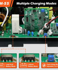Bad Boy 55 Amp RV Power Converter circuit board with multiple charging modes for 110 Volt AC to 12 Volt DC operation.