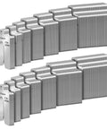Top Shelf 280Pcs 304 Stainless Steel Shim Kit 2X2 Inch Slotted Precision Measurement Tabs in assorted thickness and size.