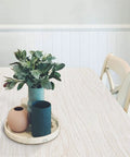 White Wood Grain Peel And Stick Wallpaper For Cabinets And Drawers Self Adhesive Vinyl Liner For Furniture on table surface