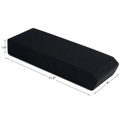 Studio Monitor Isolation Pads For Home Studios, Heavy Duty Acoustic Foam Cushions That Cut Vibration And Rattle; 11.5 x 4 x 1.85 inches