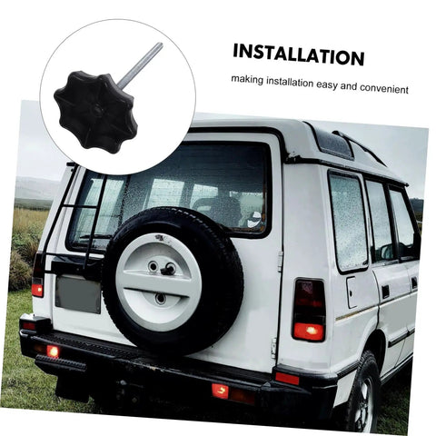 Spare Tire Hold Down Bolt For Cars Universal Fitment Mounting Hardware Sturdy Fastening Replacement Parts Includes 2 Bolts