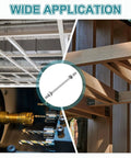 Double Ended Stud Screws Set M3x100mm in 304 Stainless Steel with Nuts shown in varied construction applications