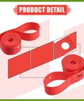 Detail of Red PVC Rim Tape For Bikes, 700C 27 Inch Wheel Rim Strip Liner Inner Tube Protection Band