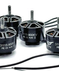 900Kv Brushless Drone Motor For Multirotors With 3 To 6S Battery And 9 To 11 Inch Propeller Max 1300W Power Outer Rotor