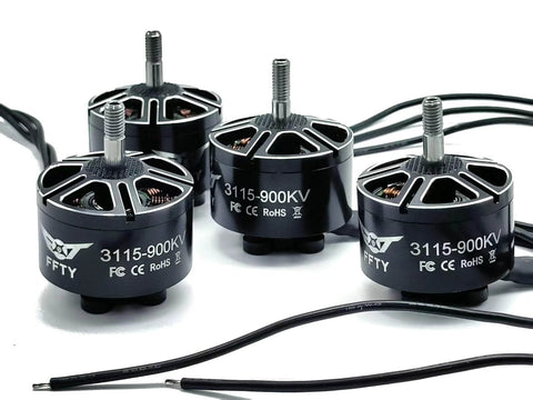 900Kv Brushless Drone Motor For Multirotors With 3 To 6S Battery And 9 To 11 Inch Propeller Max 1300W Power Outer Rotor