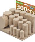 Beige Premium Furniture Felt Pads 300 Pack Self Adhesive Anti Scratch Floor Protectors for Hardwood Furniture Legs display