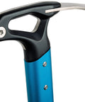 Close-up of Beast Ice Axe for Technical Mountaineering and Ski Mountaineering with lightweight design and hot forged head.