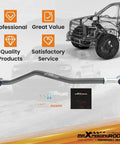 Adjustable Front Track Bar 0-6 Inch Lift for Jeep Wrangler JK JKU, steel front axle bar with bushings