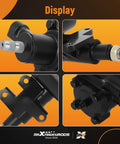 Pro Grade Rock Solid Power Steering Gear Box Replacement For Toyota 4Runner 1989 1990 1991 And Pickup 1985 1986 1987 1988 1989 1990 1991 Heavy Duty Steering Rack Assembly Left Hand Drive 278473 detailed view showing gear box components.