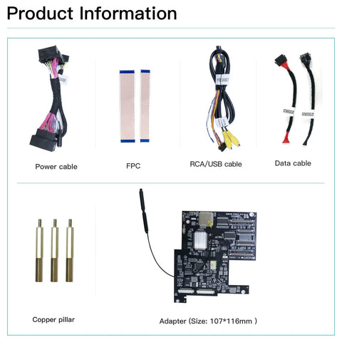 Wireless CarPlay Module for Porsche PCM3.1 Cayenne Macan 911 Panamera Bosxter Android Auto Car Accessory cables and adapter