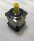 High Performance Hard Tooth Planetary Gear Reducer Delivering Rock Solid Torque Conversion And Absolute Zero Slop Action For Heavy Duty Speed Reduction Projects, featuring a metallic housing and yellow output shaft.