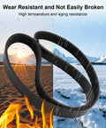 Heavy Duty Serpentine Belt For Your Ride 252122GGA1 K060396A measures 1013 mm V ribbed design showcasing durability against heat and cold.