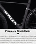 Focus on the ultra-light carbon frame of the Carbon Road Bike For Adults with 24 Speed Shimano 105 Di2 7170 Groupset.