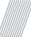12 Pack Round Aluminum Tubes 36 Inches Long Seamless Aluminum Tubing Metal Straight Pipe For Industrial DIY Projects Home Craft Model 0.24 Inch Outer Diameter