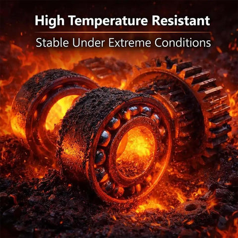 Industrial Grade MoS2 Powder 100g Molybdenum Disulfide Dry Lubricant With 1.3 Micron Particles in high-temperature environment
